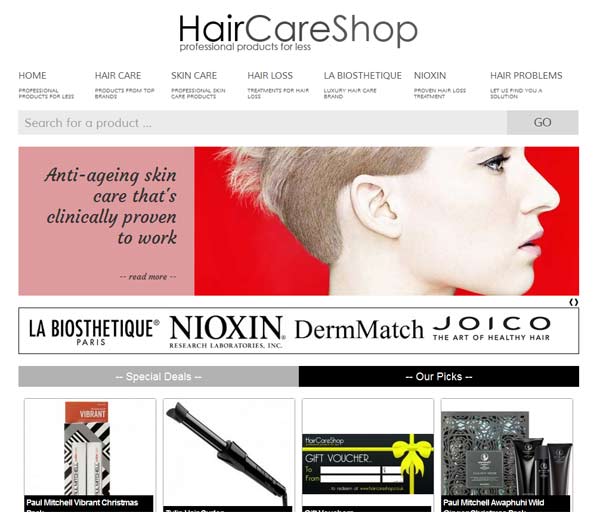 HairCareShop