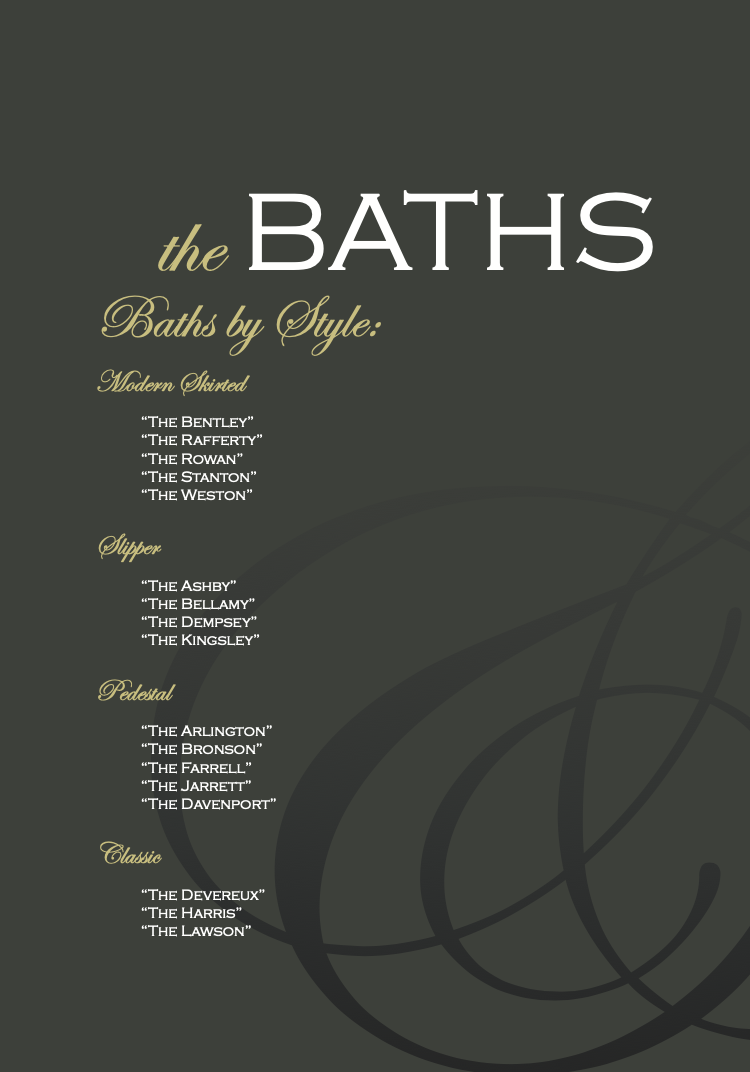 Ernest & Frances Brochure Design