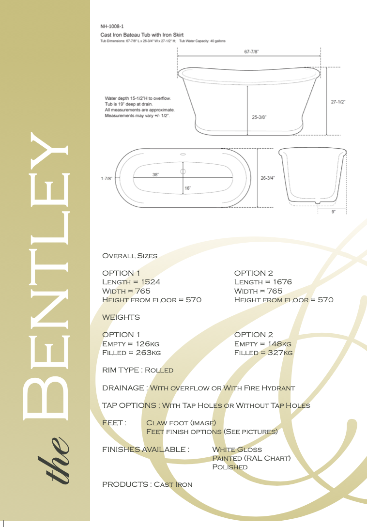 Ernest & Frances Brochure Design